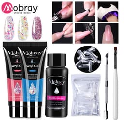 image-Manicure Crystal Extension Glue Set 5-Piece Full Set Explosive Style Nail Tools