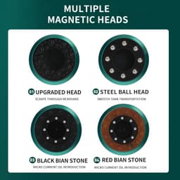 image-Electric Massage Scraper Cupping Device with USB Heating