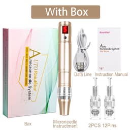 image-SKSONG AIi-299 Nano Microcrystalline Beauty Electric Microneedle Device - Matte Silver
