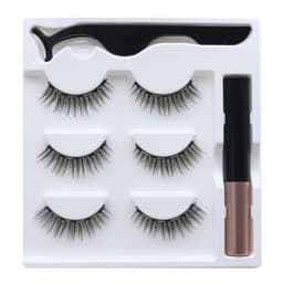 image-Magnetic False Eyelashes 5 Pairs 8-15mm Thick