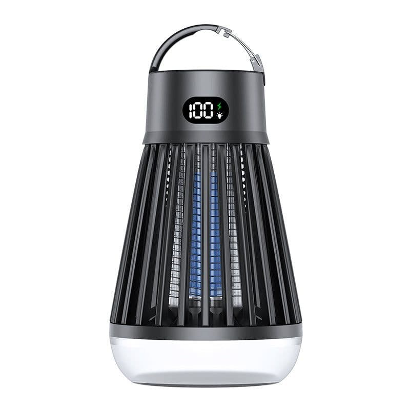 image-Quan Lichang Mosquito Killer Lamp USB Rechargeable Black