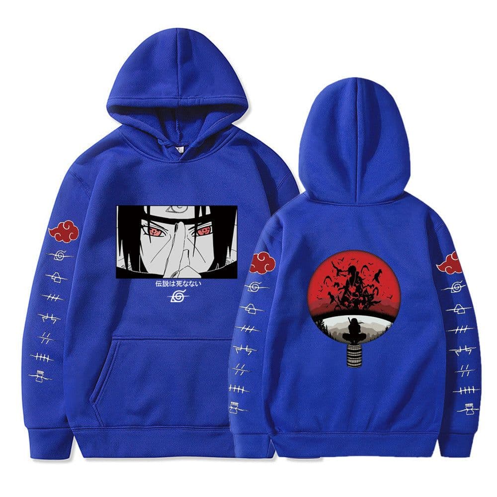 image-Riman Naruto Spring, Autumn and Winter Men's Trend Fleece Fashion Sports Casual Long Sleeve Sweater Foreign Trade