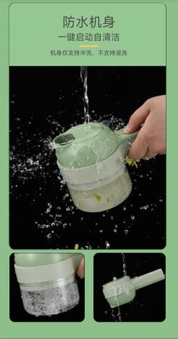 image-Gatling Electric Garlic Cutter - Multifunctional