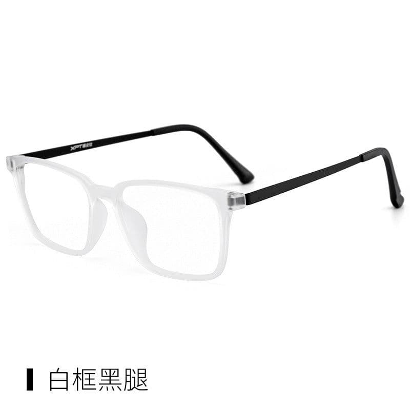 image-Ultra-light pure titanium myopia glasses frame men's anti-blue light flat glasses women's sunglasses frame wholesale 9822