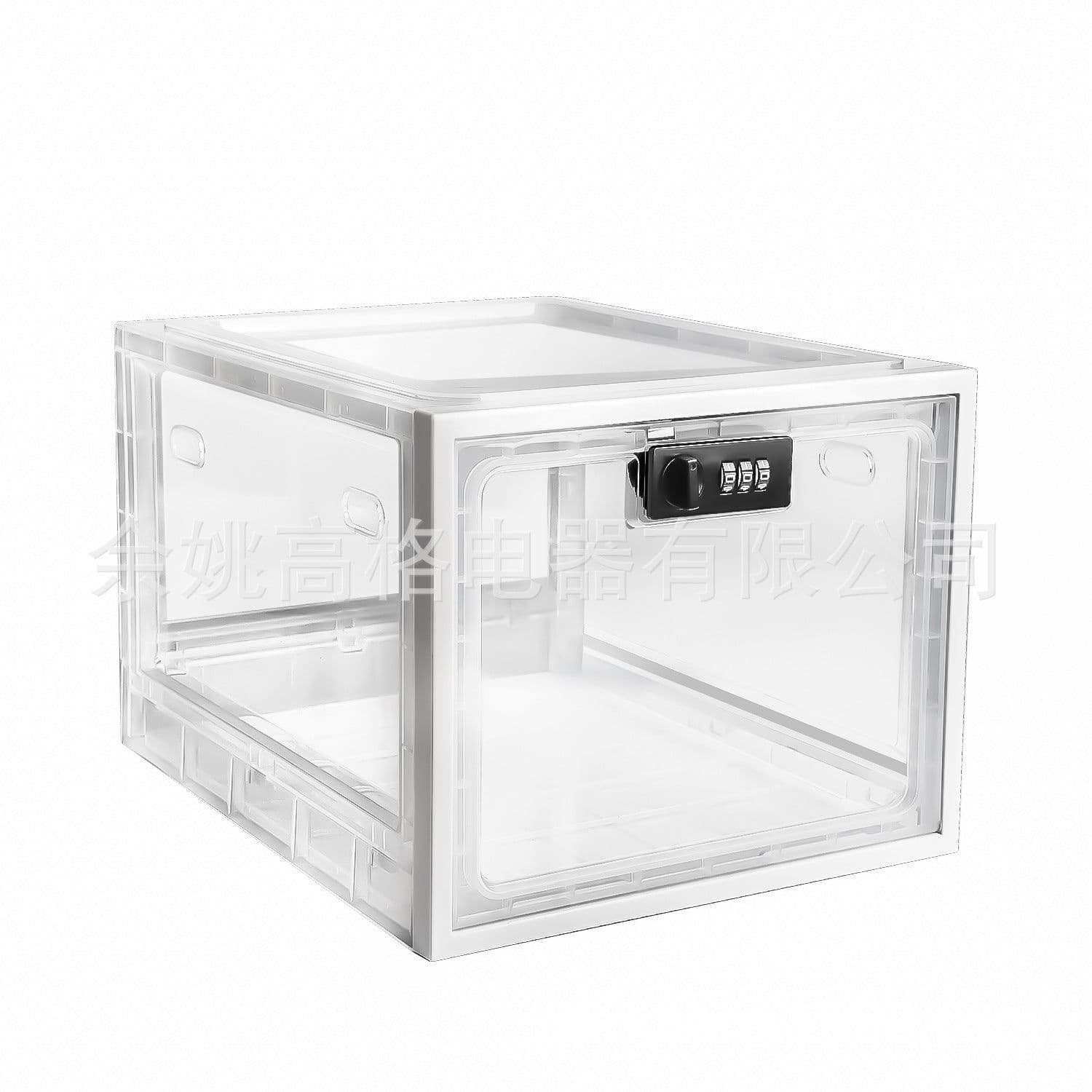 image-Transparent Storage Box with Password Lock