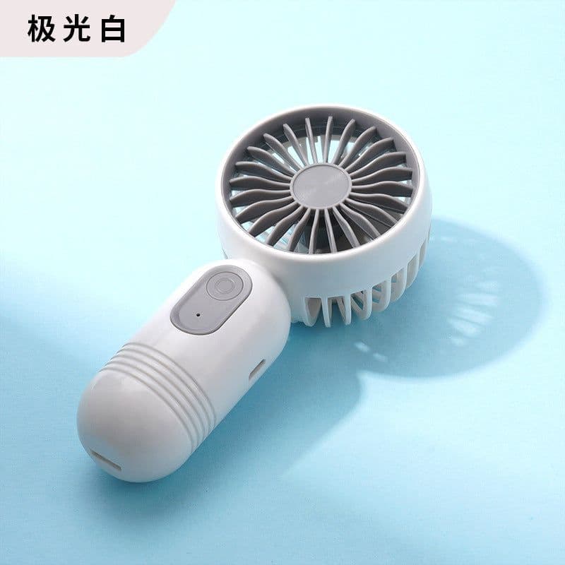 image-CARAMY F33 Portable Fan - Black USB Rechargeable