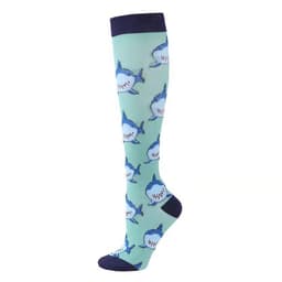 image-Cross-border Nurse Leggings Cute Long Tube Women's Socks Sports Cartoon Plaid Leopard Print Sports Pressure Socks Spot Wholesale