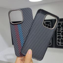 image-iPhone 14 Pro Max Case - Aramid Fiber Black