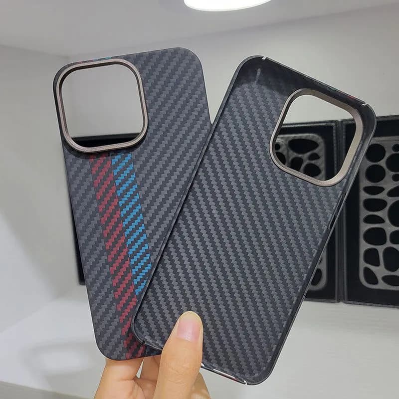 image-iPhone 14 Pro Max Case - Aramid Fiber Black