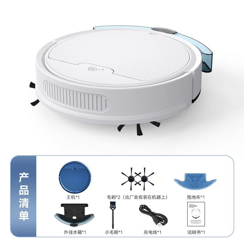 image-Intelligent Sweeper Robot - Dark Blue YQ8S-MAX App Control Vacuum Cleaner
