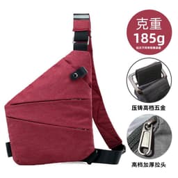 image-Tactical Chest Bag - Oxford Cloth Crossbody Shoulder Bag