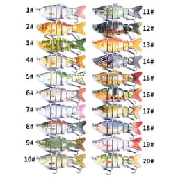 image-Hengjia 7 Section Bionic Fishing Bait - Freshwater/Sea