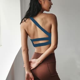 image-2022 Yoga Sports Vest Women Quick-Drying High Elastic Chest Sling