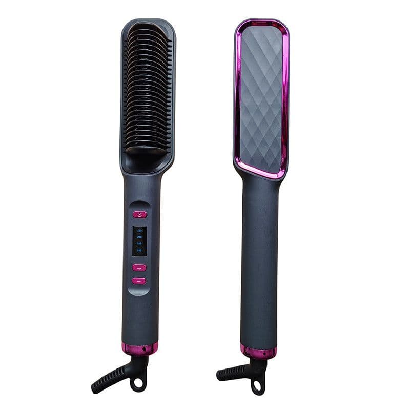 image-Hot Selling LCD Hair Straightener Comb - Ionic
