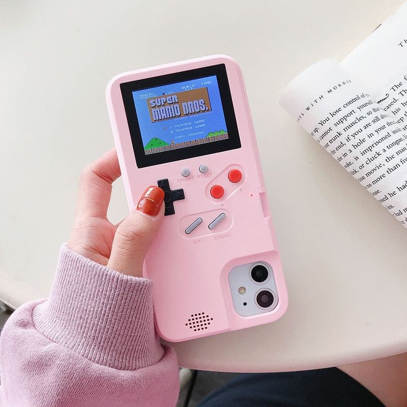 image-iPhone 13/14 Pro Max Game Case - Tetris - Color Screen - Apple 11/12 Mini