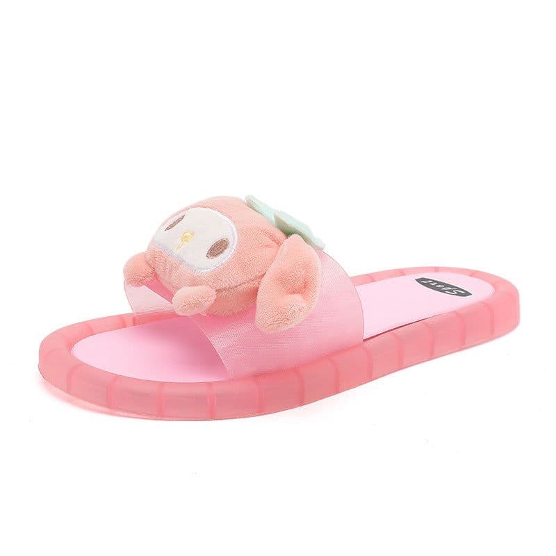 image-LED Light-Up Slippers - Non-Slip PVC Adult Summer