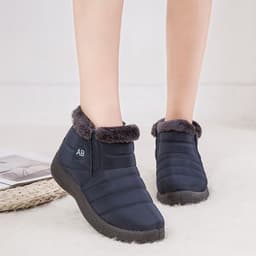 image-Freezing Rose Snow Boots Women Brown Size 43