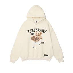 image-VAMTAC Hooded Sweatshirt - Apricot Fleece XXL