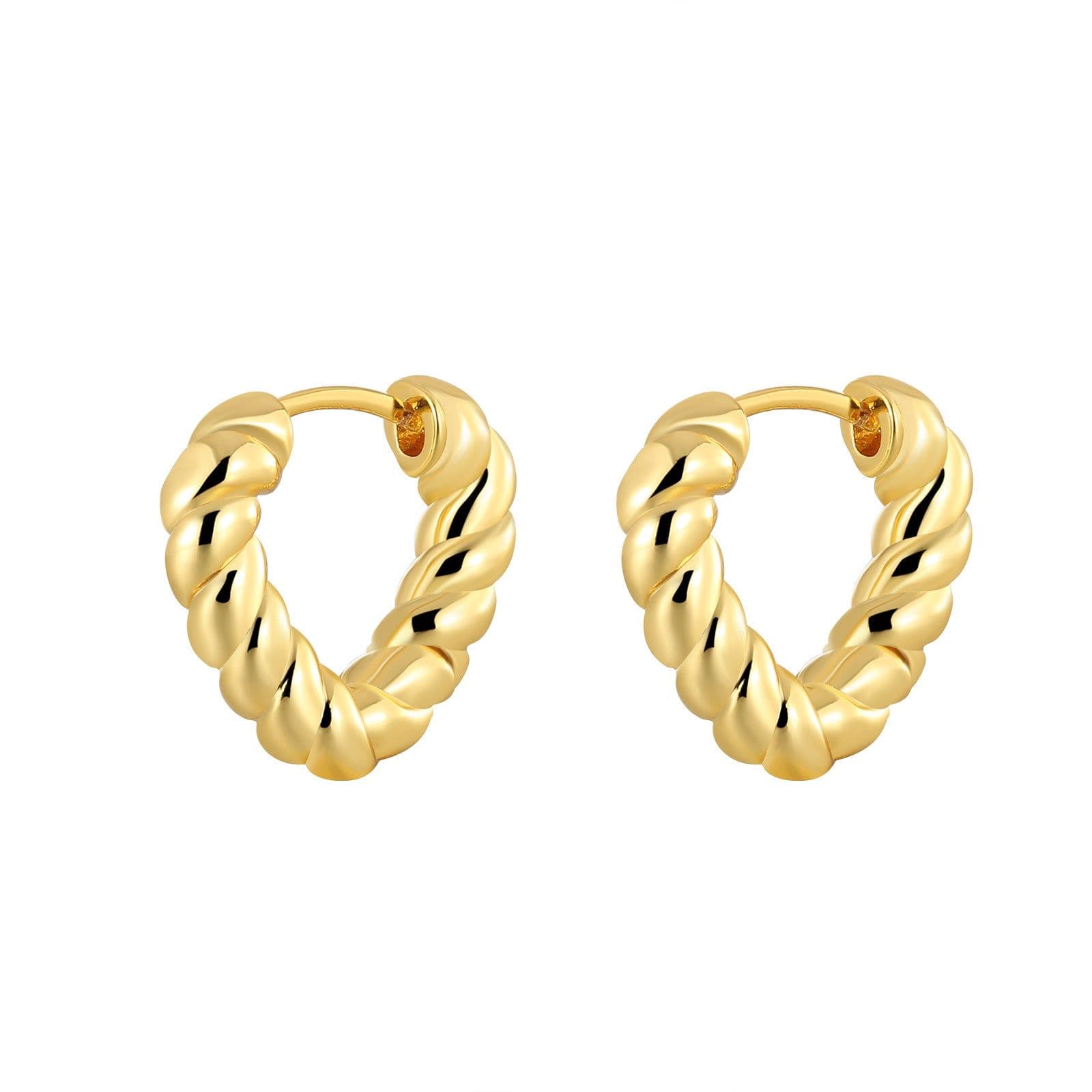 image-French Elegant Earrings - Retro Metal Style