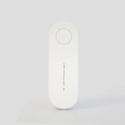image-Mini Air Purifier - Negative Ions Red 50m3/h Wall-Mounted