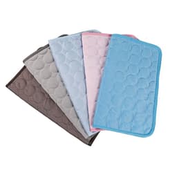 image-Pet Cooling Silk Mat for Cats & Dogs - Summer Cool Nest
