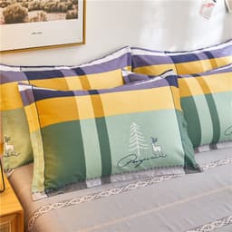 image-Spot Cotton Pillowcase - Cartoon Print Skin-Friendly