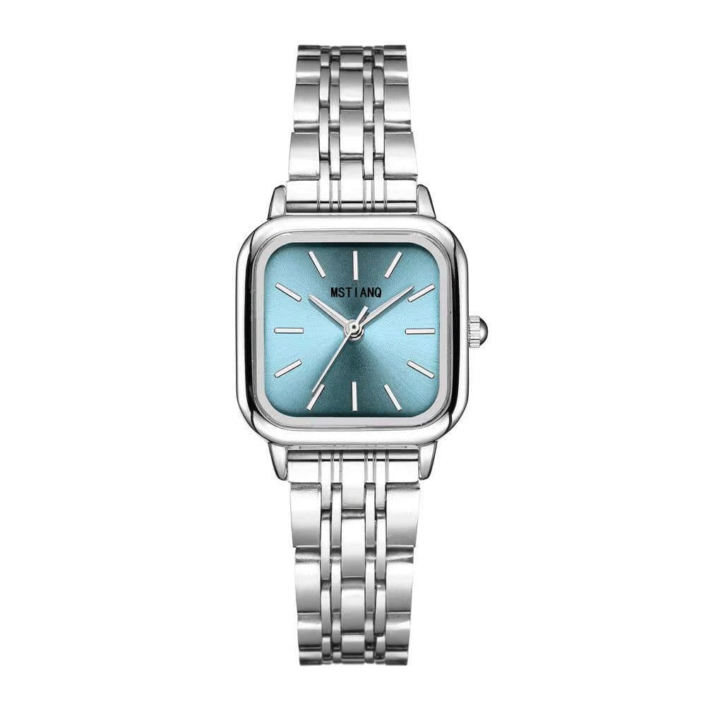 image-Women's Fashion Watch - Versatile Steel Belt Quartz Simple Design