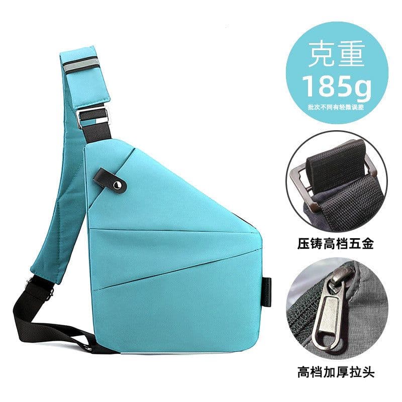 image-Tactical Chest Bag - Oxford Cloth Crossbody Shoulder Bag