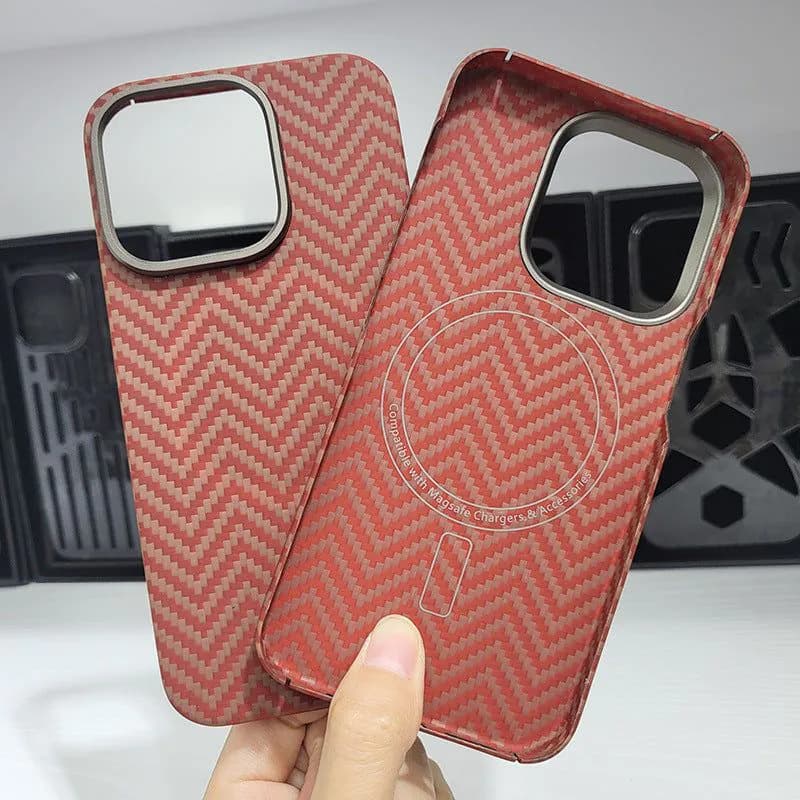 image-iPhone 14 Pro Max Case - Aramid Fiber Black