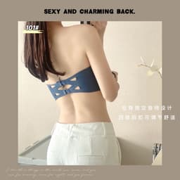 image-Odea Ice Silk Halter Tube Top for Women, Breathable & Anti-Light (66 characters)
