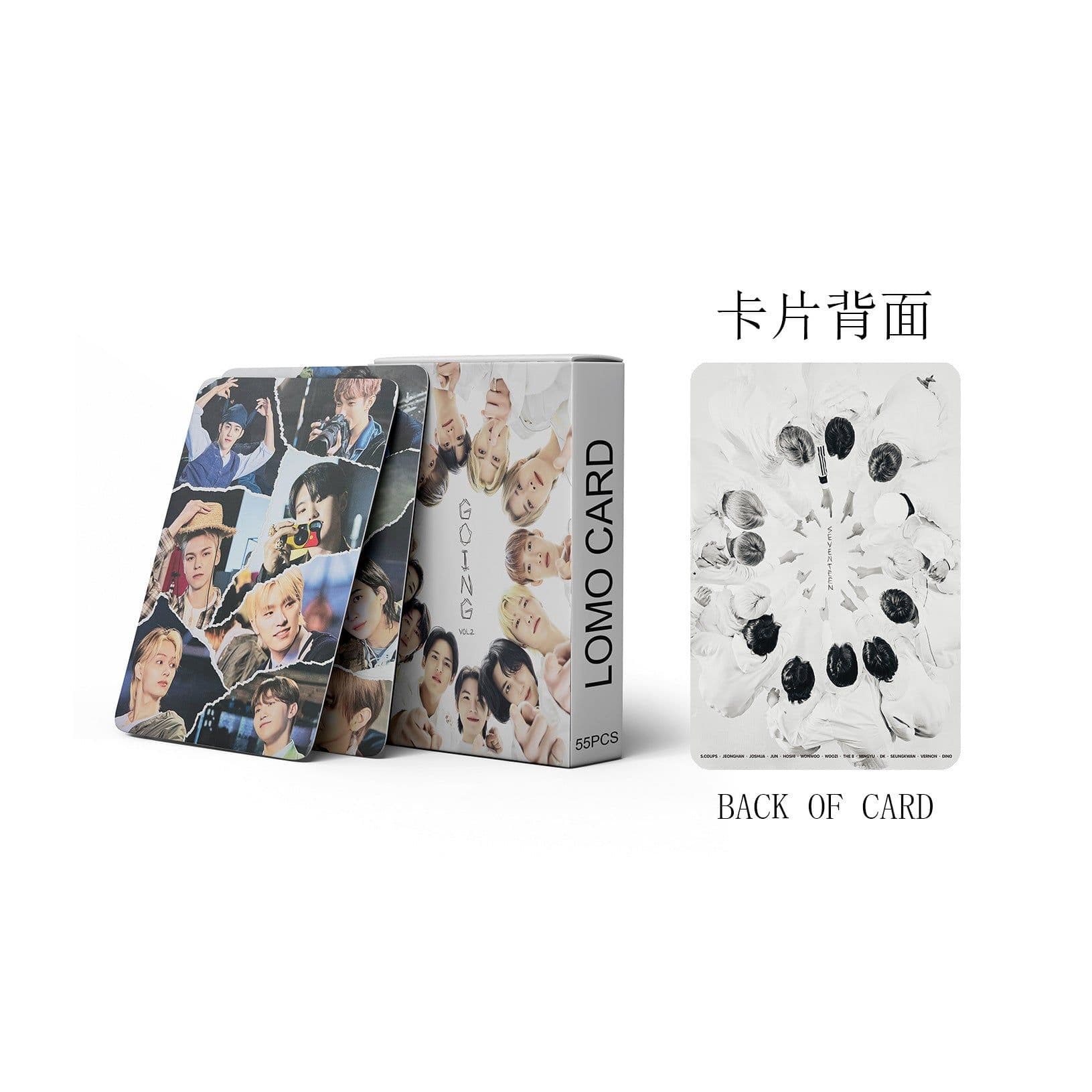 image-Seventeen GOING Magazine 2.0 Small Cards Set of 55 Xu Minghao Quan Shunrong