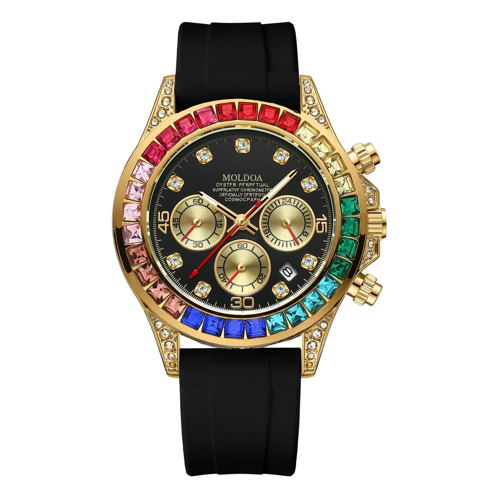 image-Daytona Jindi Shawn Yue Hollow Mechanical Watch