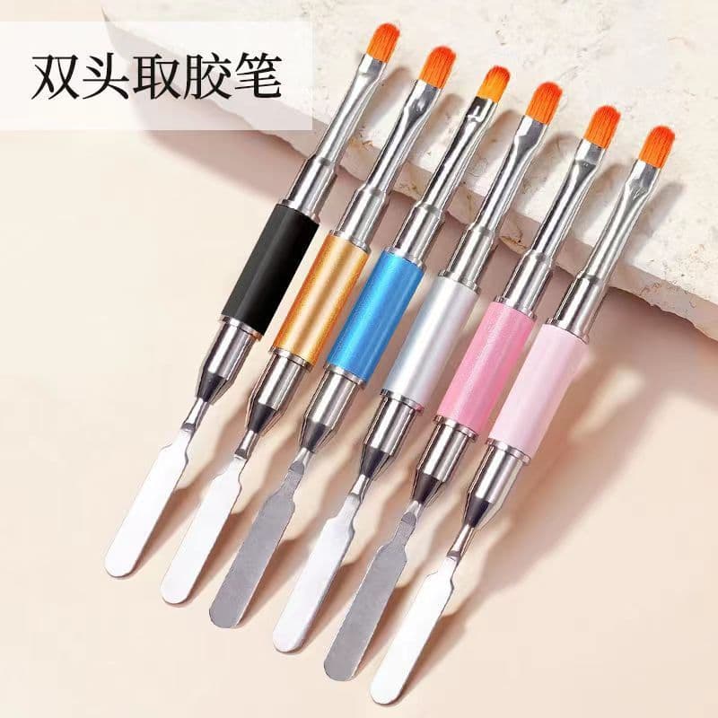image-Lattice Spectrum UV Gel Pen - Silver Round Head