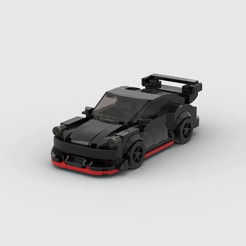 image-Hot selling racing sports car moc compatible Lego small particle puzzle assembly DIY children's building block toys cross-border wholesale