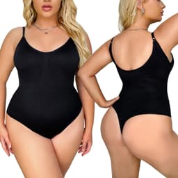 image-Oles Seamless Thong - Brown Nylon 3XL
