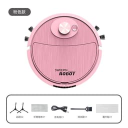 image-Zhenhui Play Robot Vacuum 3-in-1 Pink