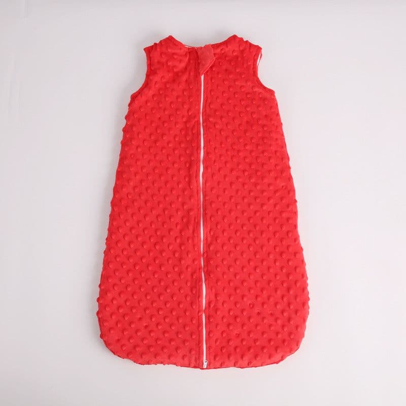 image-Momuz Autumn Winter Baby Fleece Sleeping Bag - Violet, Class A, 1-3 Years
