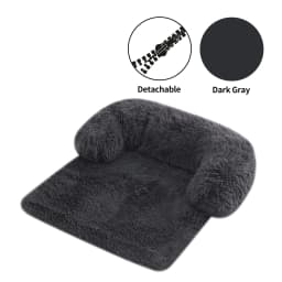 image-Washable Sofa Cushion - Pink XL Pet Dog Kennel Cushion