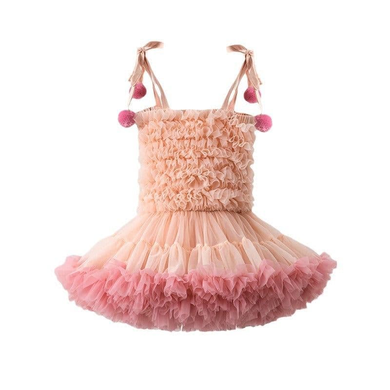 image-TUTU.KK Girls Tutu Dress - Suspenders Princess Skirt