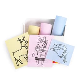 image-Phomemo 50mm Thermal Paper Stickers - 3 Rolls