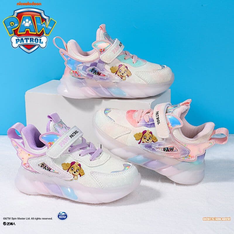 image-Wangwang Sports Shoes - Girls' Velcro Mesh Casual Non-Slip