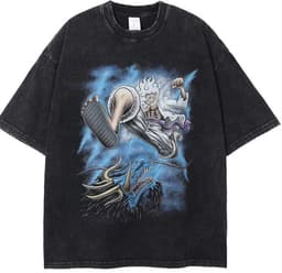 image-Cuifu Anime Print T-Shirt - Dark Retro Short Sleeve