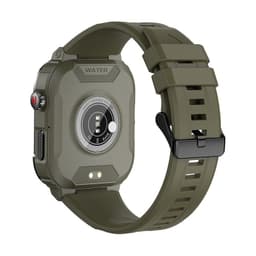 image-Smart MK66 Watch - ArmyGreen 1.85" HD Screen Bluetooth Outdoor Multifunction
