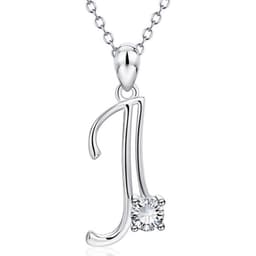 image-Baoshina Alphabet Diamond Pendant Necklace 26 Letters Jewelry Crossborder Supply