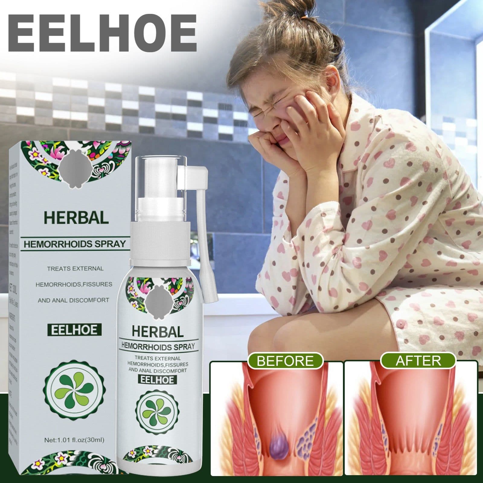 image-EELHOE Natural Herbal Anal Spray 30ml