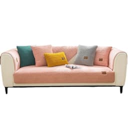 image-Sofa Cushion Winter Nordic Non-Slip Plush Thickened Cover 45"x35"