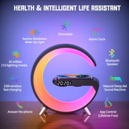image-Yishengjie Bluetooth Speaker Night Light - Starry Sky