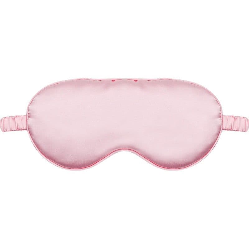 image-Pinying Double-Sided Silk Eye Mask - Tender Pink