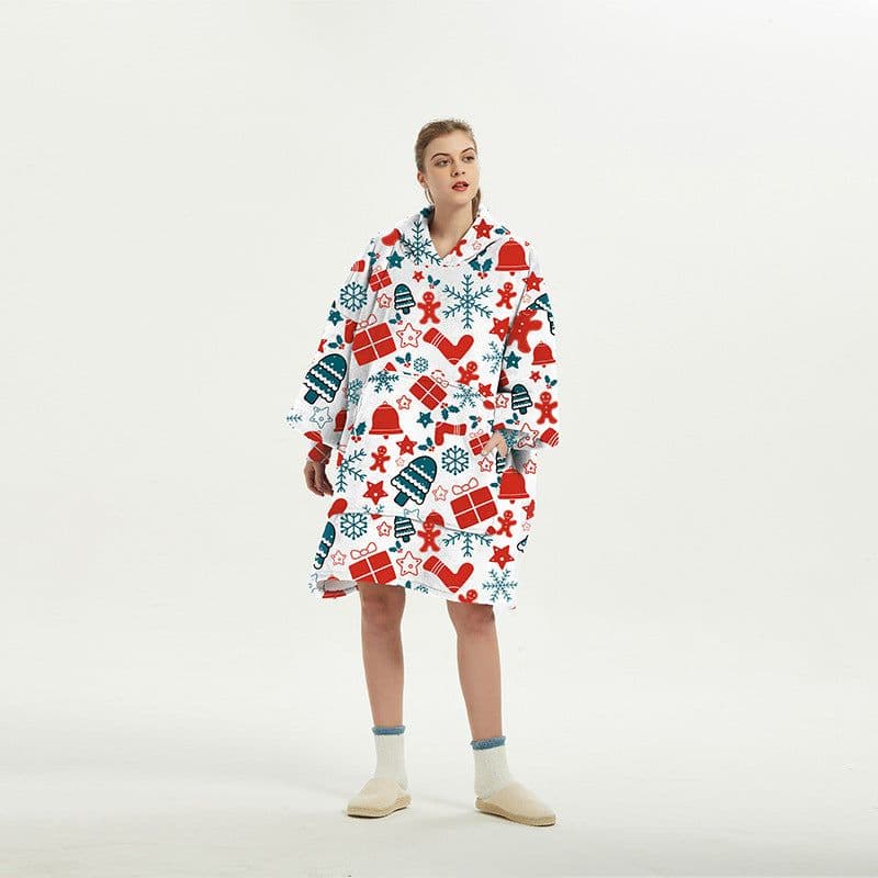 image-D&H Hooded Fleece Sweater - Avocado Large