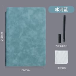 image-Erasable A5 Whiteboard Notebook - Double Sided